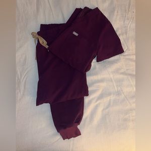 Figs Plum Purple and gold